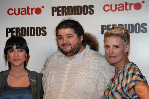 Ana Morgade, Jorge García y Tania Llasera