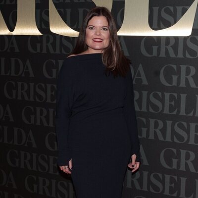Laura Caballero en el photocall de 'Griselda'