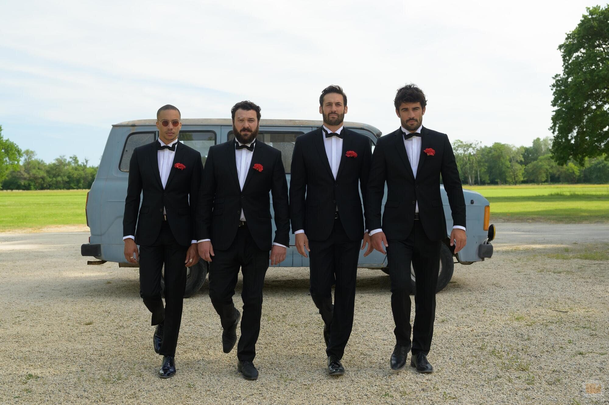 Los protagonistas de 'Escort Boys'