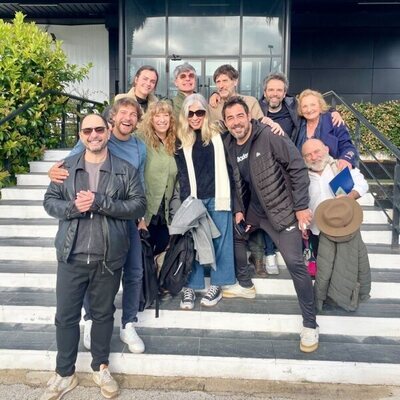 El reparto de 'La que se avecina' en el rodaje de su temporada 15