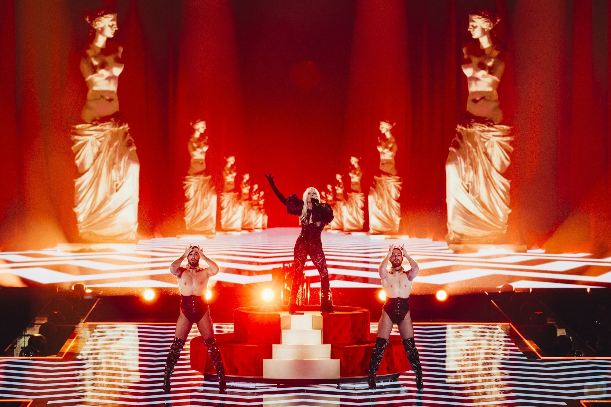 Nebulossa ensaya 'Zorra' en su first rehearsal para Eurovisión 2024