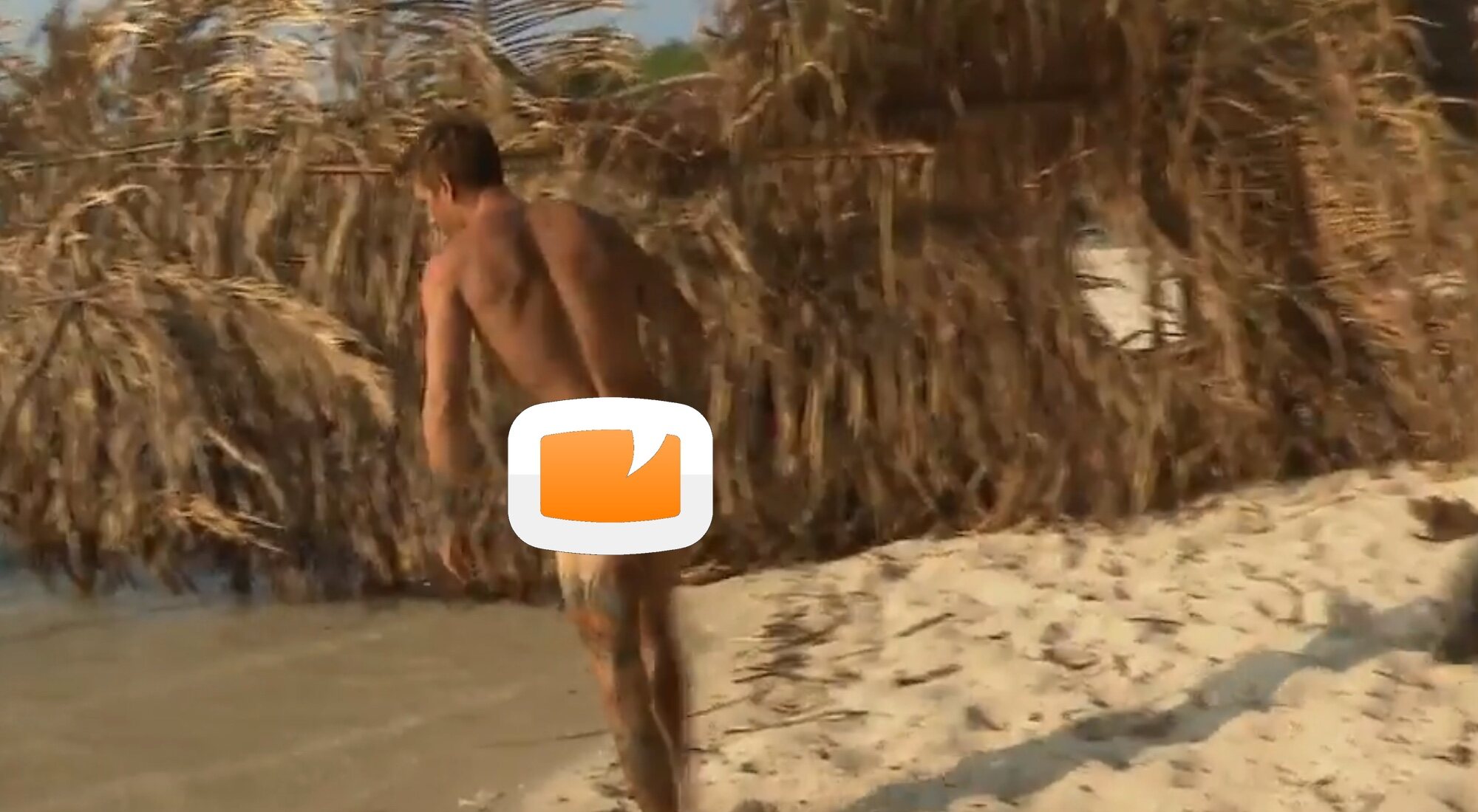 Gorka Ibarguren, desnudo en 'Supervivientes 2024'