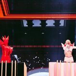 Luna (Polonia) en la Semifinal 1 de Eurovisión 2024