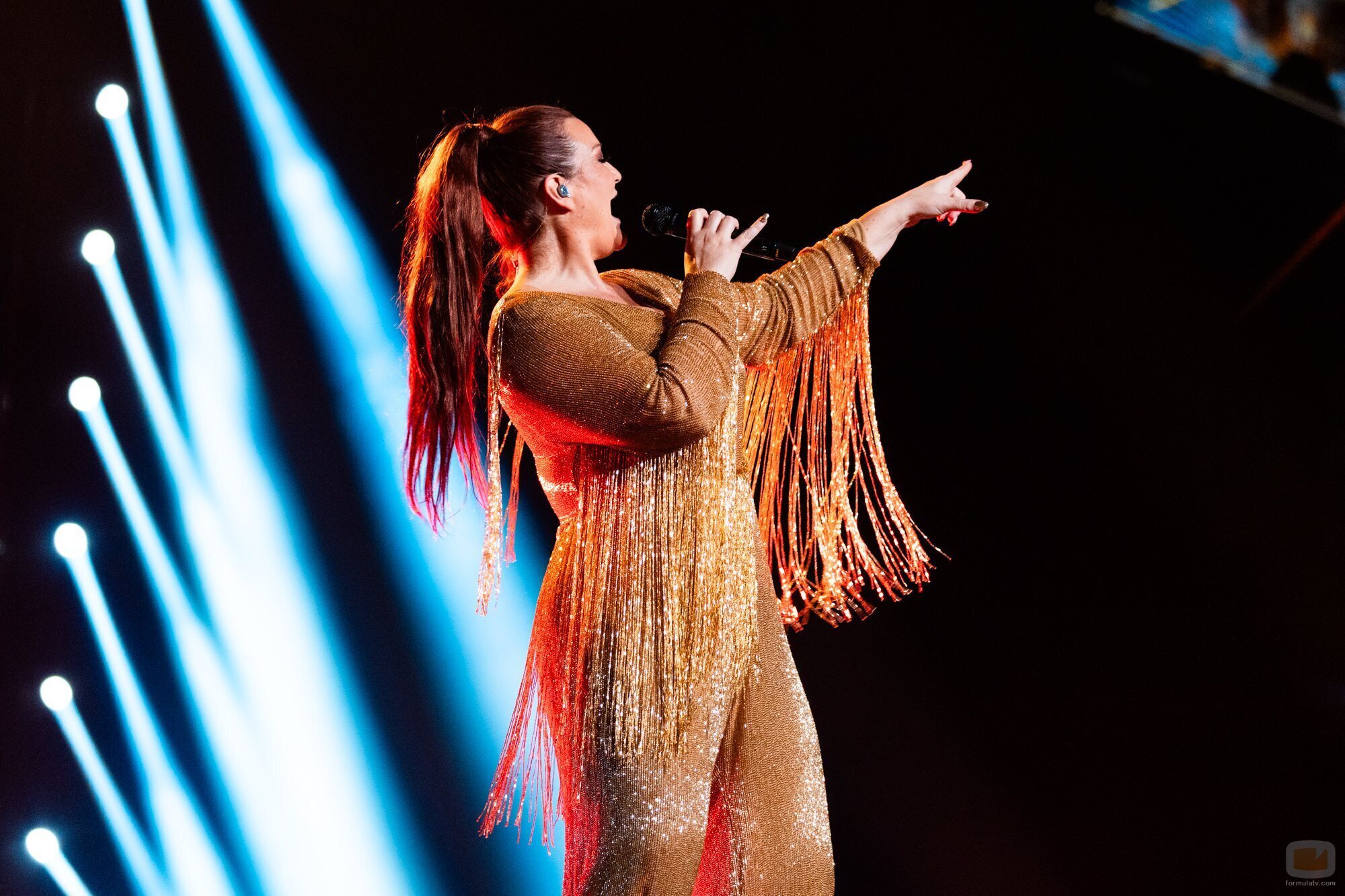 Hera Björk (Islandia) en la Semifinal 1 de Eurovisión 2024
