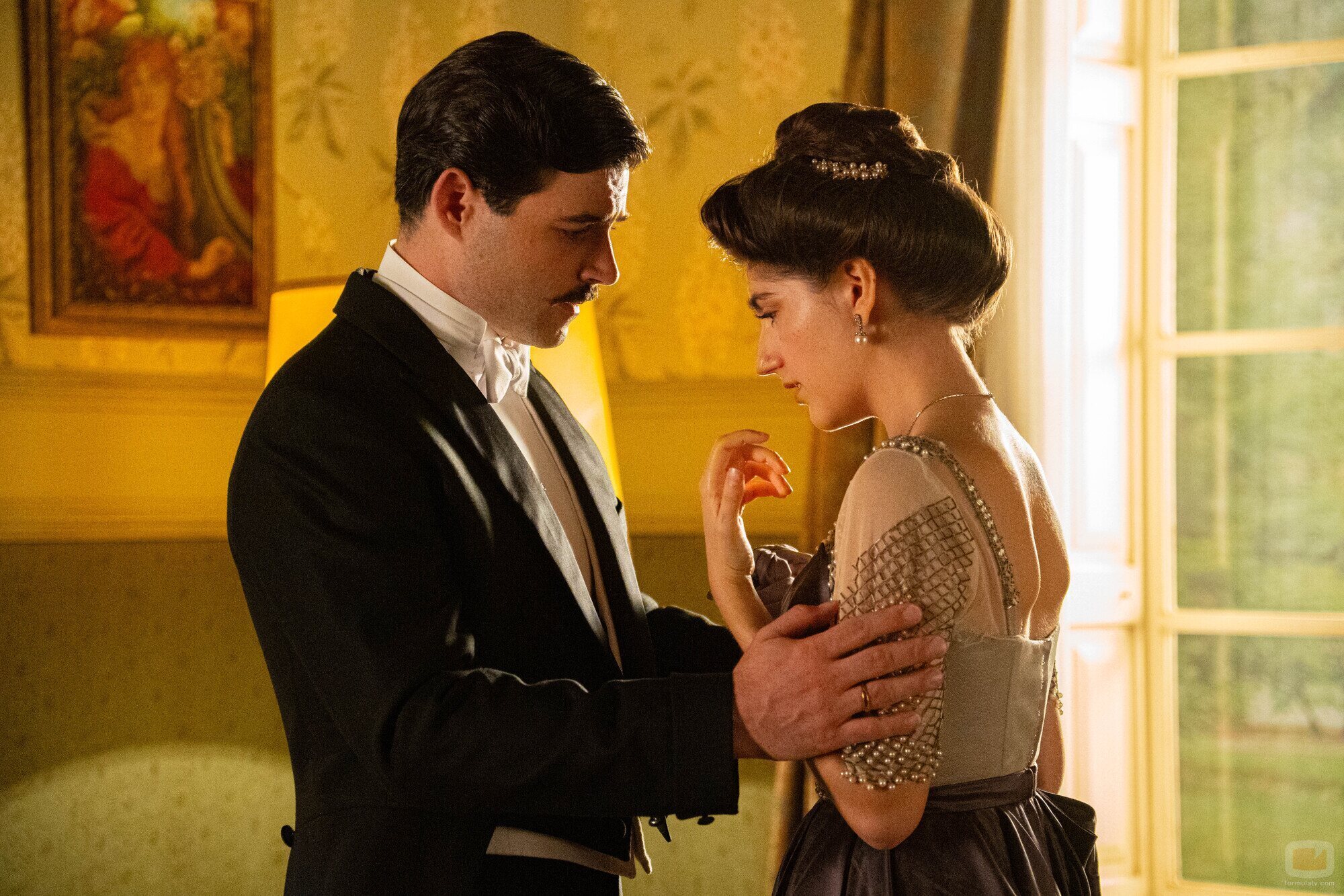 Manuel y Jimena en 'La promesa'