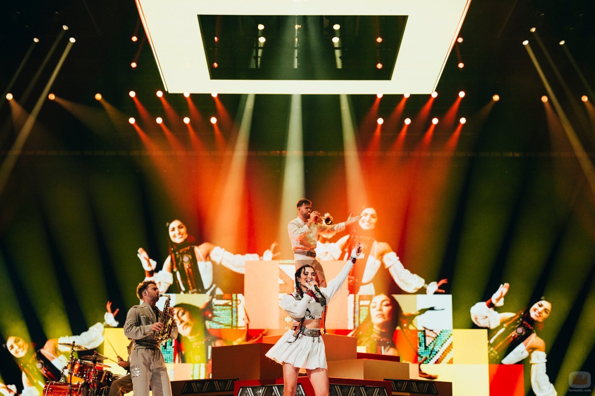 Ladaniva, representante de Armenia en Eurovisión 2024, en la Semifinal 2