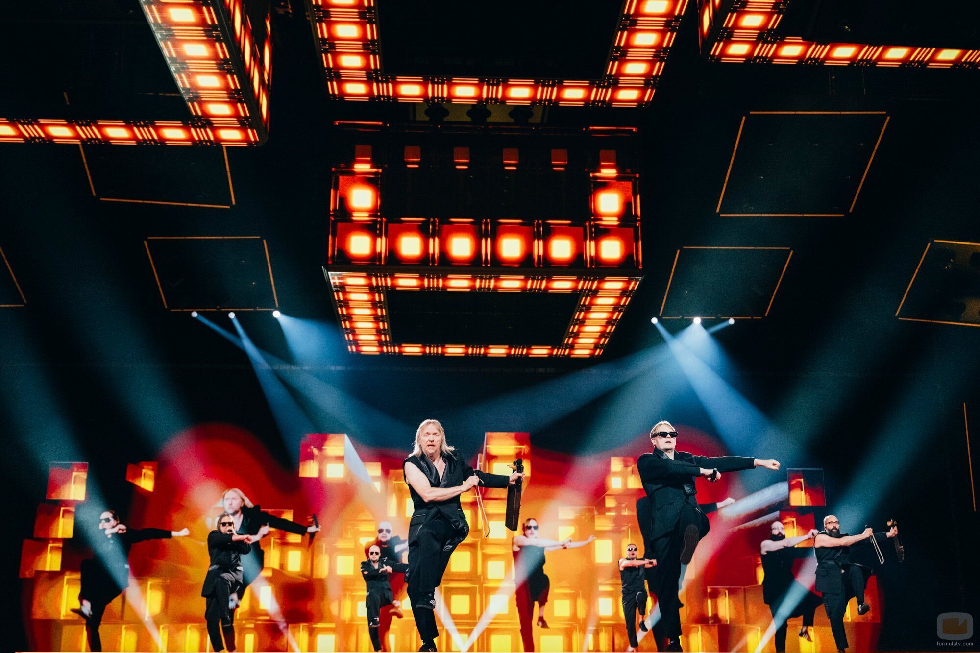 5miinust x Puuluup, representantes de Estonia en Eurovisión 2024, en la Semifinal 2