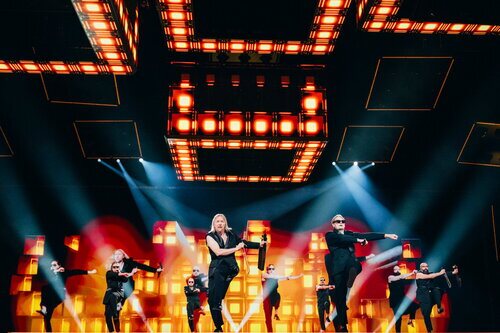 5miinust x Puuluup, representantes de Estonia en Eurovisión 2024, en la Semifinal 2