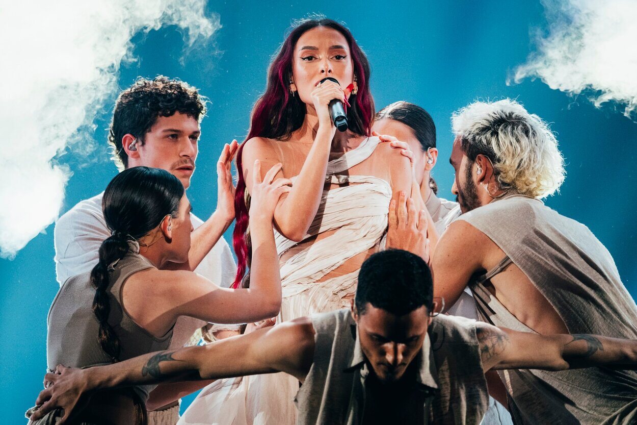 Eden Golan (Israel) en la Semifinal 2 de Eurovisión 2024