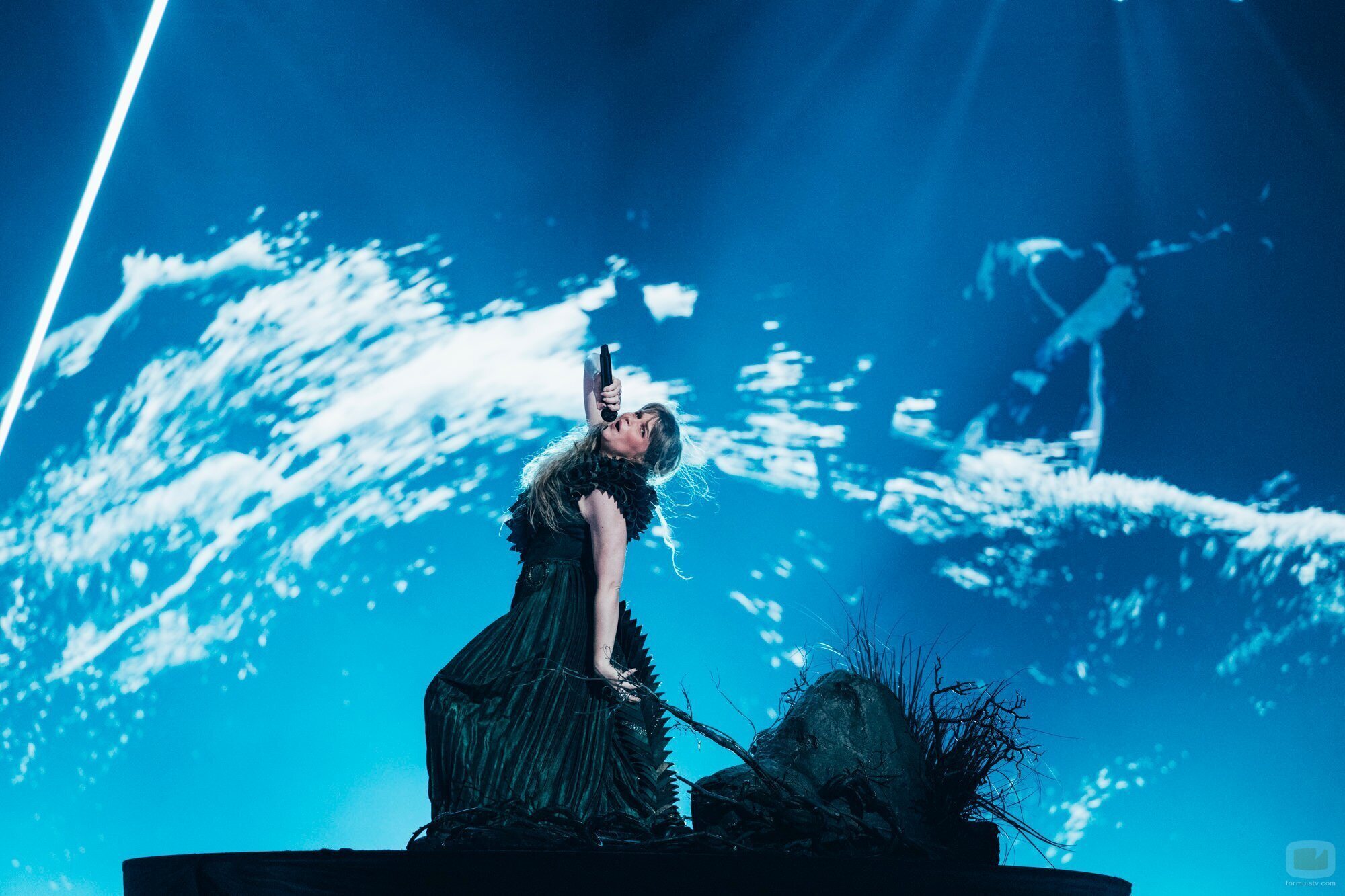 Gåte, representante de Noruega en Eurovisión 2024, en la Semifinal 2