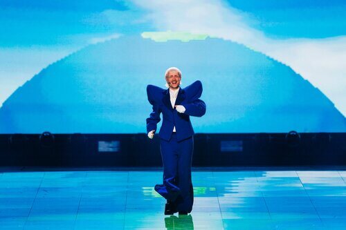 Joost Klein (Países Bajos) en la Semifinal 2 de Eurovisión 2024