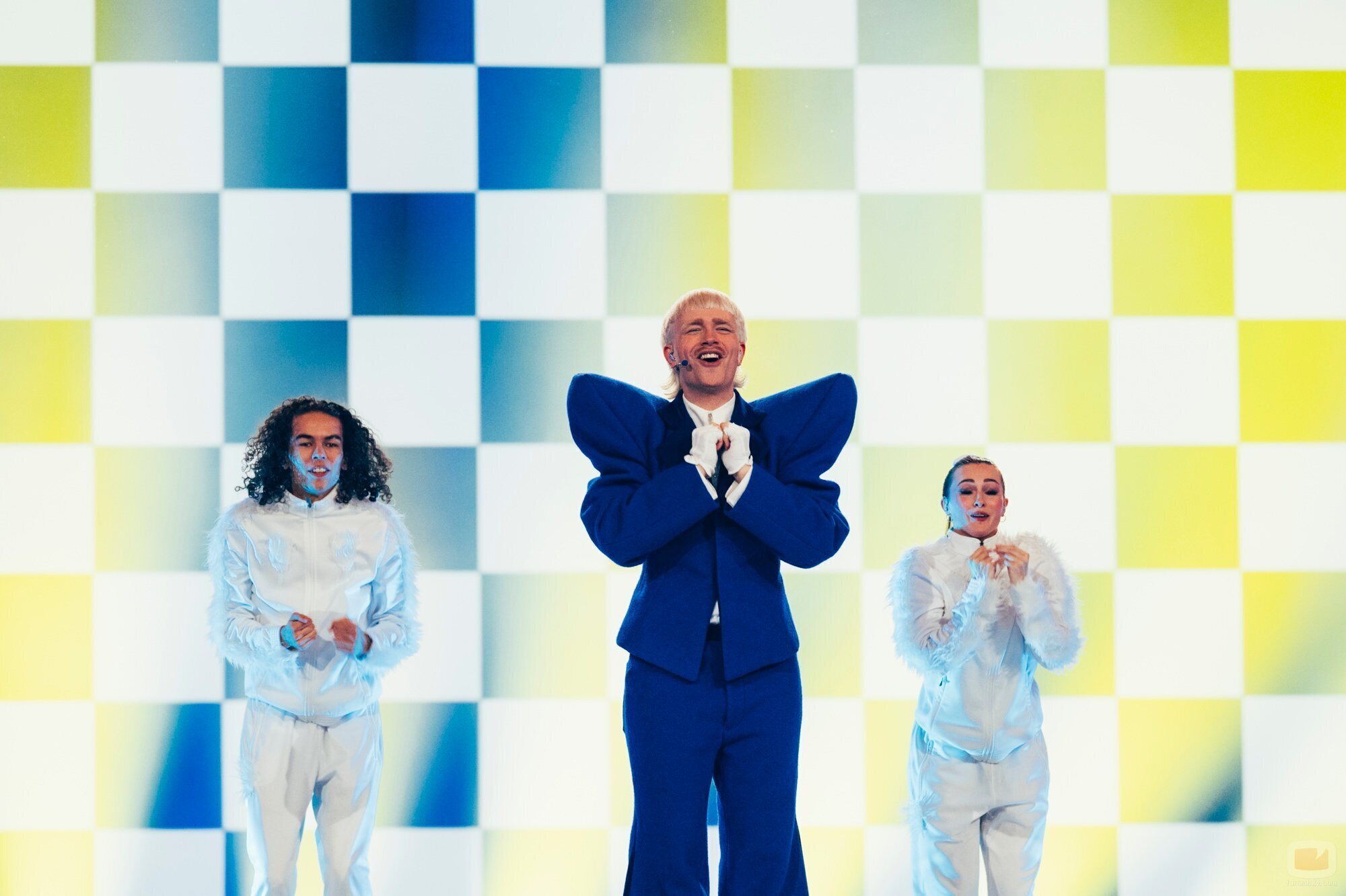 Joost Klein, representante de Países Bajos en Eurovisión 2024, en la Semifinal 2
