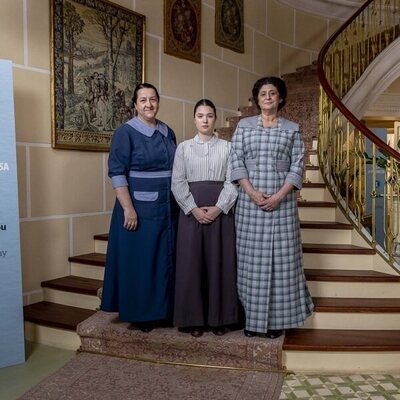 Carmen Flores, Laura Lafuente y Teresa Quintero son Simona, Virtudes y Candela en 'La promesa'