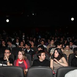 Seguidores de 'Perdidos' en el cine de Madrid