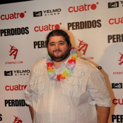 Hurley en la première de 'Lost' en Madrid