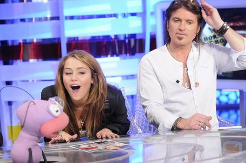 Miley Cyrus y Billy Ray Cyrus con Barrancas