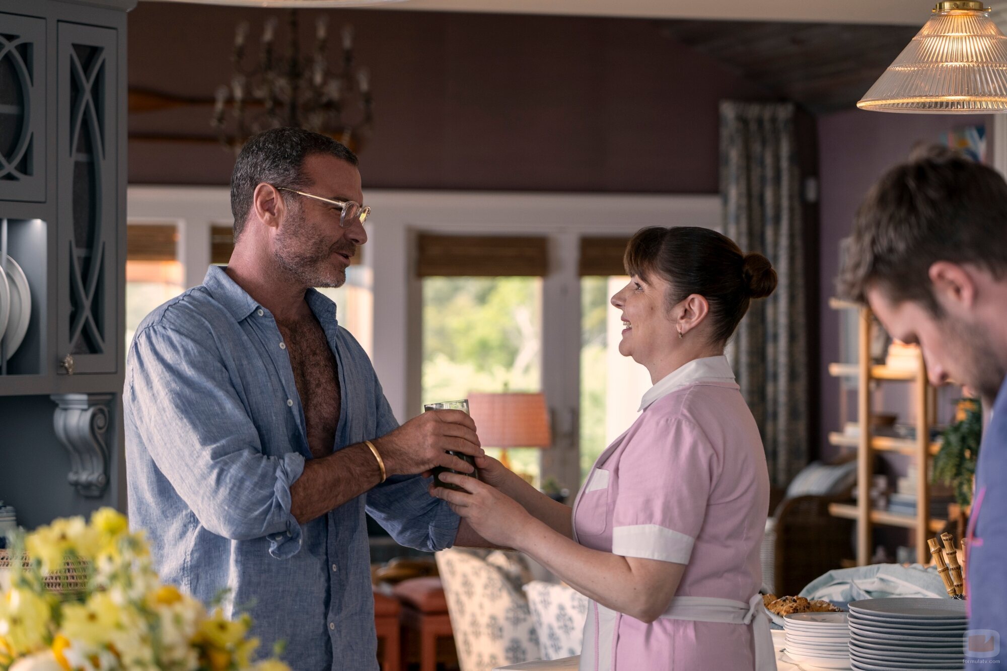 Liev Schreiber en el 1x01 de 'La pareja perfecta'