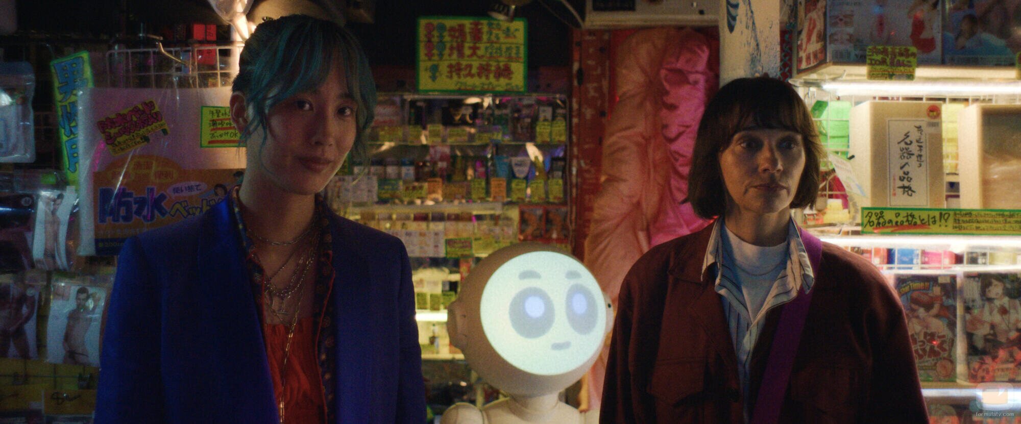 Rashida Jones y Annie the Clumsy en el 1x03 de 'Sunny'