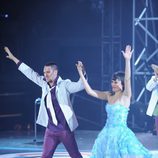 Ginés y Raquel bailan en 'Fama'