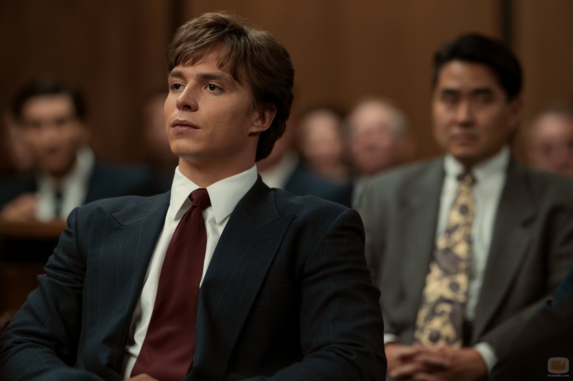 Nicholas Chavez en el 'Que empiece el espectáculo' de 'Monstruo'