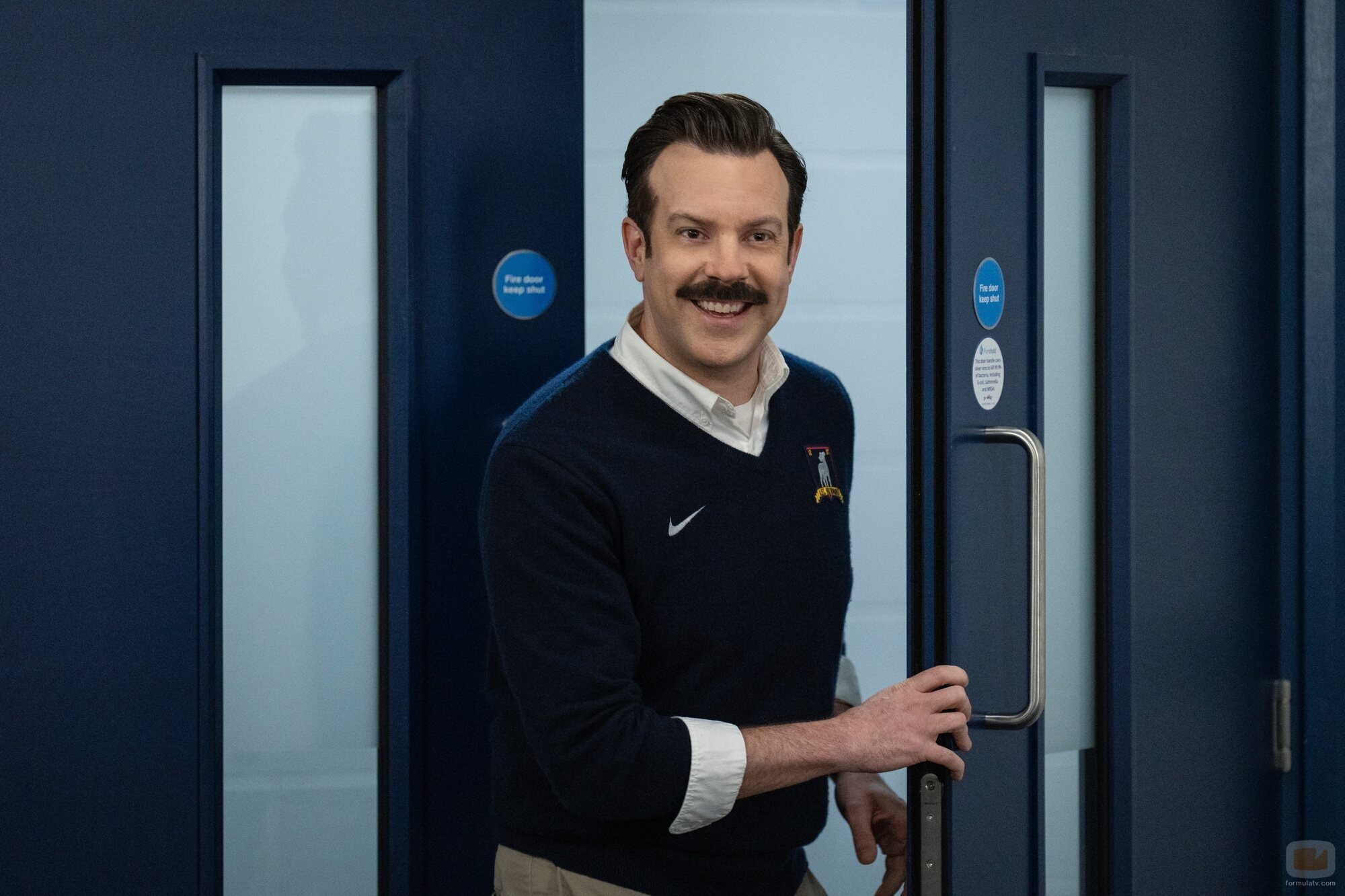 Jason Sudeikis en el 3x04 de 'Ted Lasso'