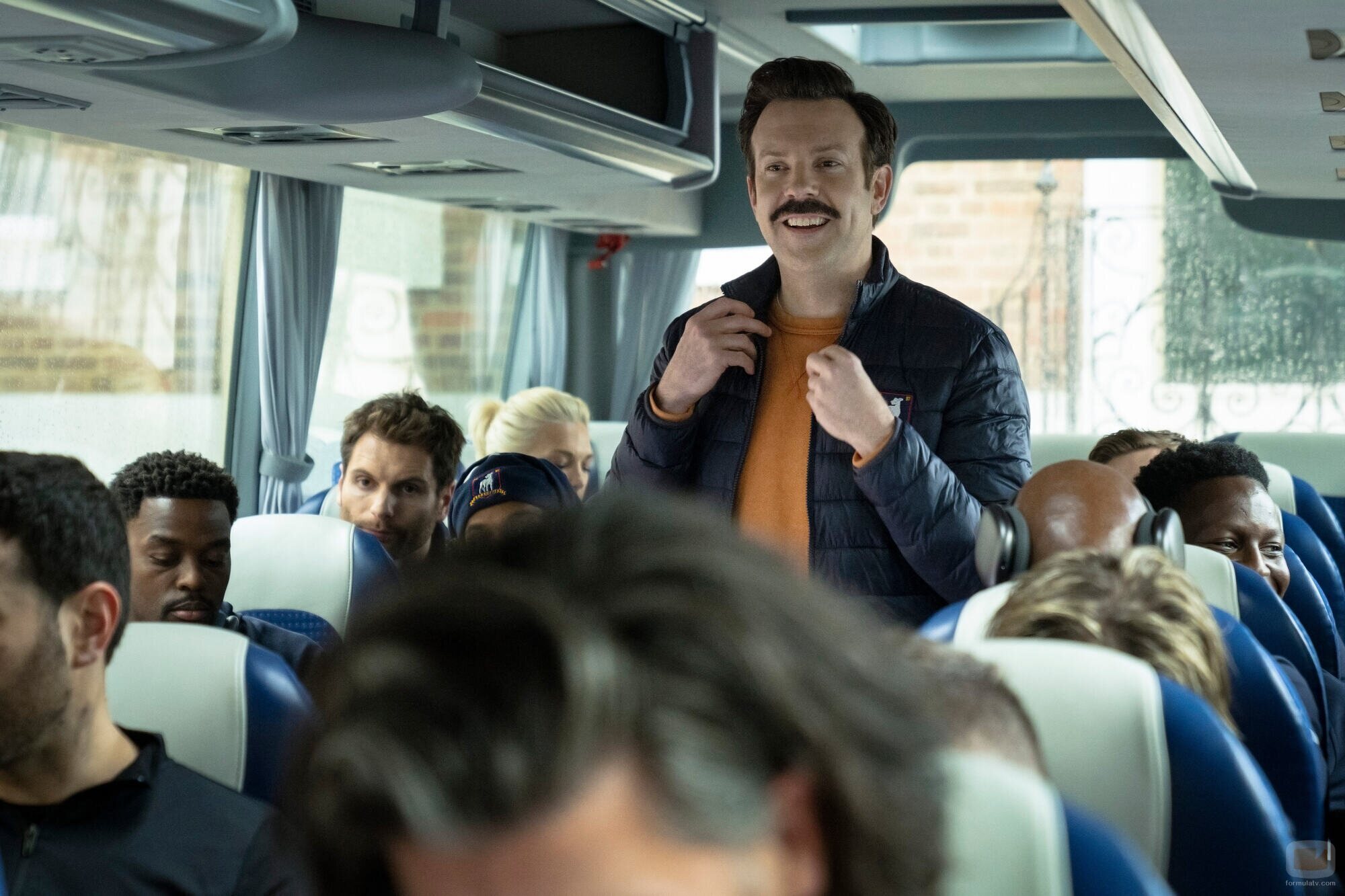 Jason Sudeikis en 'Girasoles' de 'Ted Lasso'