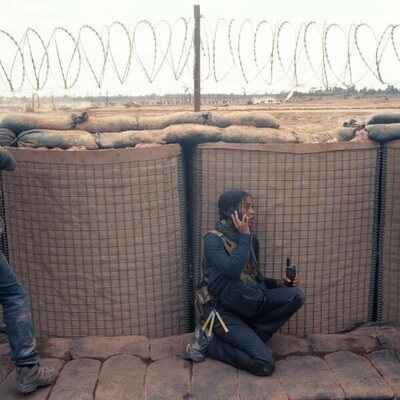 Zoe Saldana en el 'Soldados sacrificados' de 'Special Ops: Lioness'