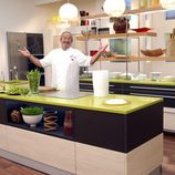 Karlos Arguiñano en la cocina de Telecinco