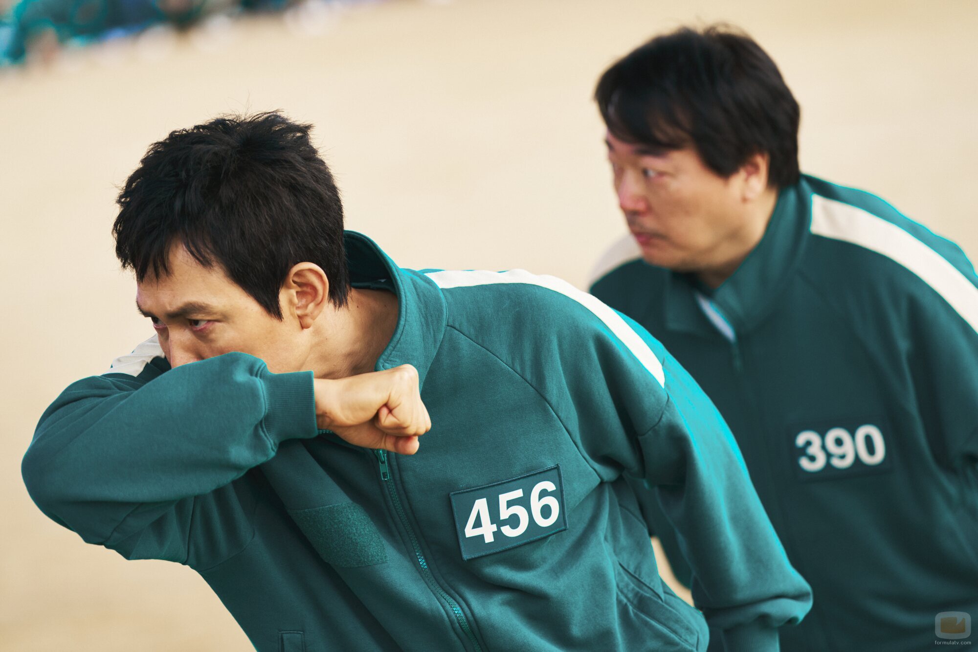 Lee Jung-jae y Lee Seo-hwan en el 2x03 de 'El juego del calamar'