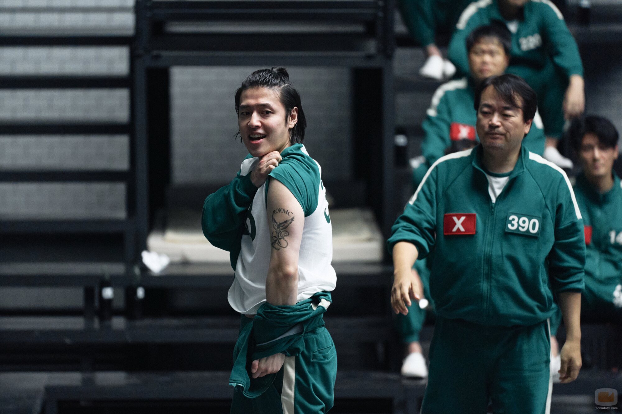 Lee Seo-hwan en 2x06 titulado 'O X' de 'El juego del calamar'