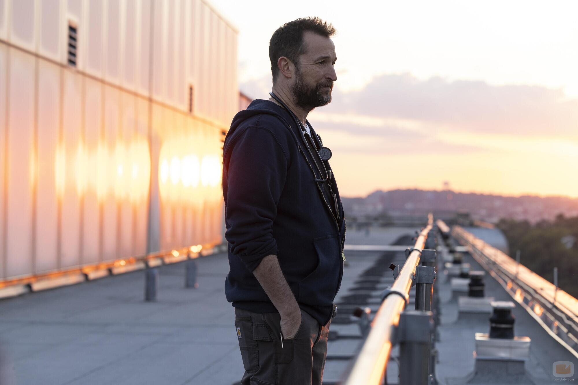 Noah Wyle en la temporada 1 y el capítulo 01 de 'The Pitt'