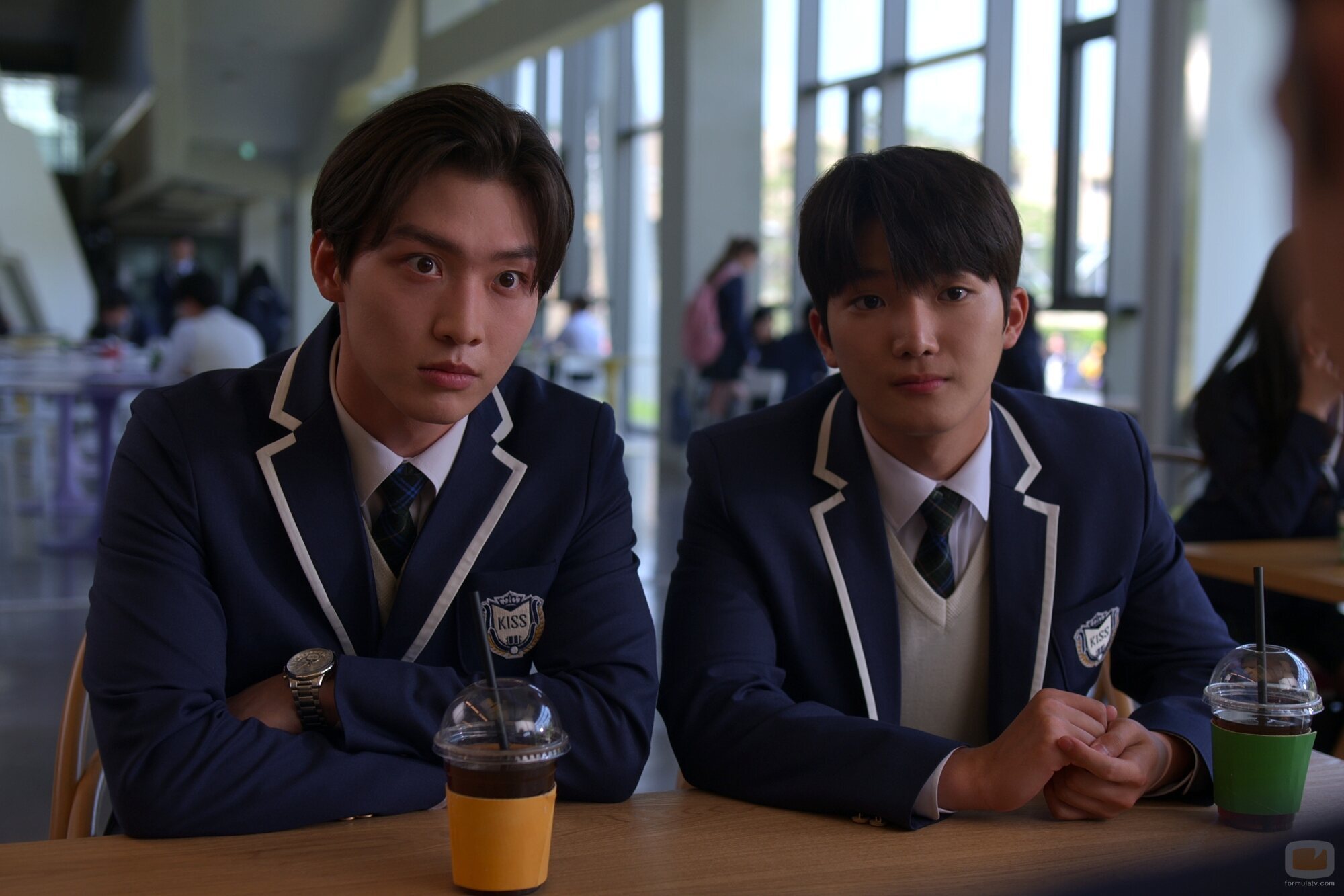 Sang Heon Lee y Minyeong Choi en 1x02 titulado 'WTF' de 'Besos, Kitty'