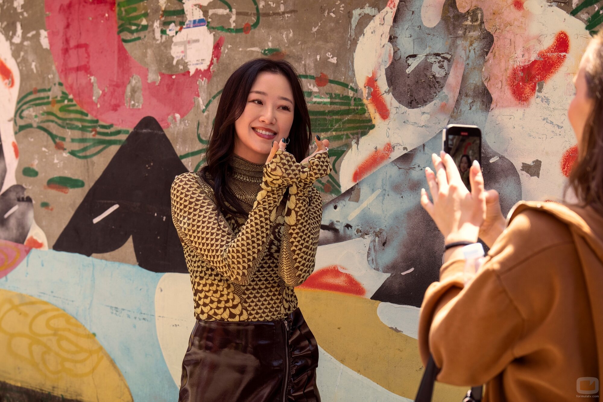 Gia Kim en 2x03 titulado 'Un beso de Año Nuevo' de 'Besos, Kitty'