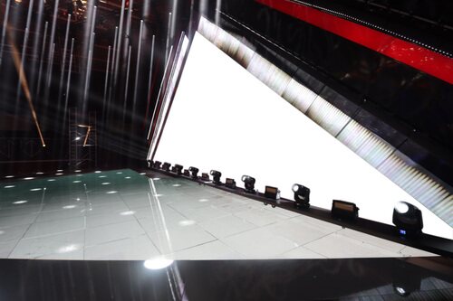 El fondo del escenario del Benidorm Fest 2025