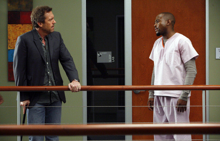 Hugh Laurie y Omar Epps