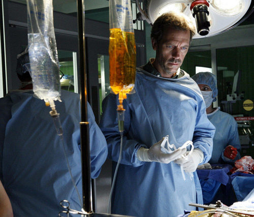 El doctor House opera