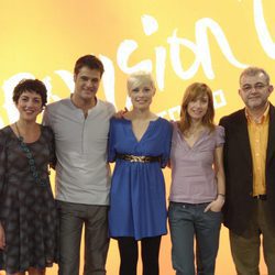 Rosalía Lloret, Iñaki del Moral, Soraya Arnelas, Eva Cebrián y Joaquín Guzmán