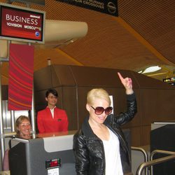 Soraya en Barajas