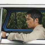 Ken Leung en la furgoneta de 'Perdidos'