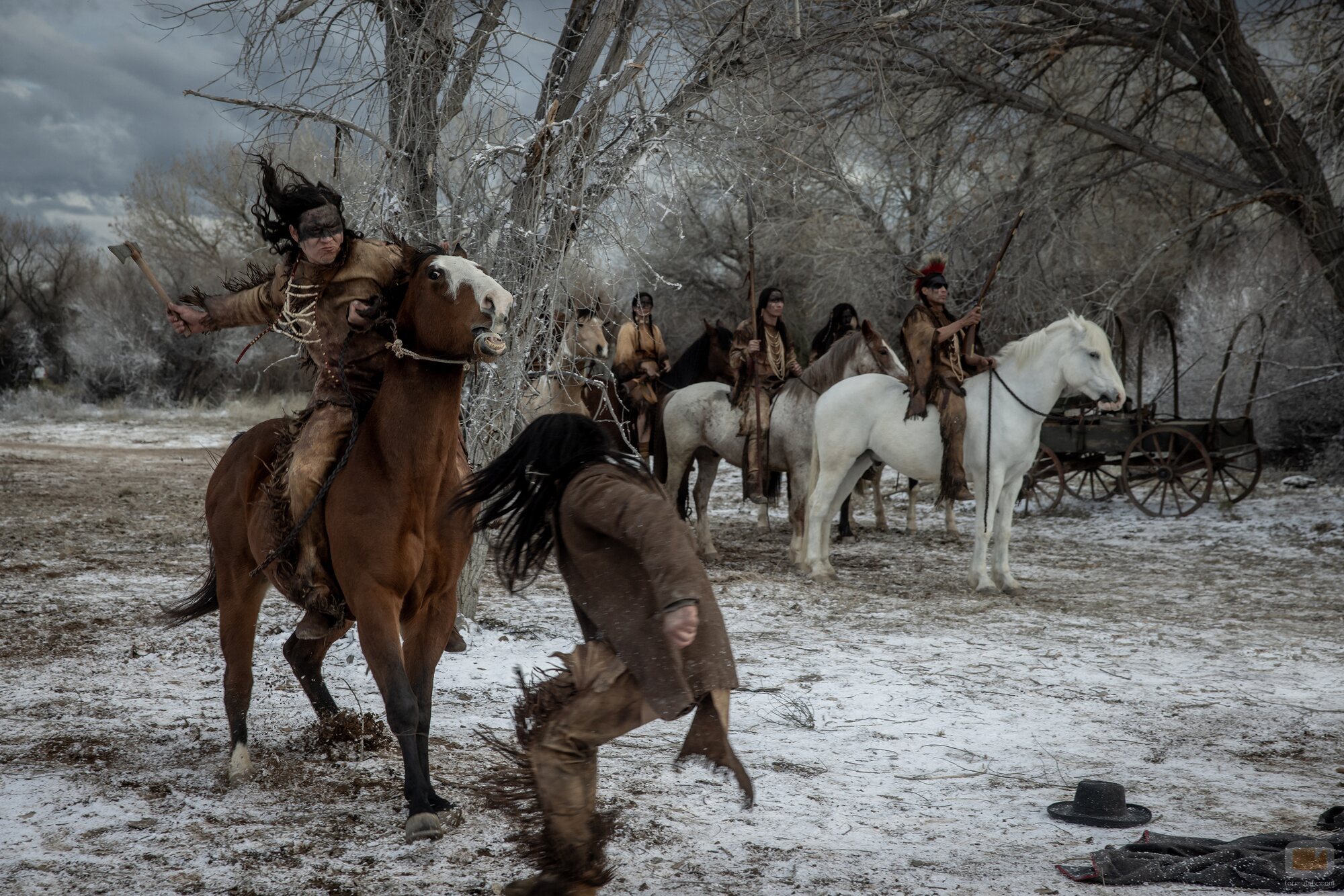 Derek Hinkey en 1x01 titulado 'Episodio 1' de 'Érase una vez el Oeste'