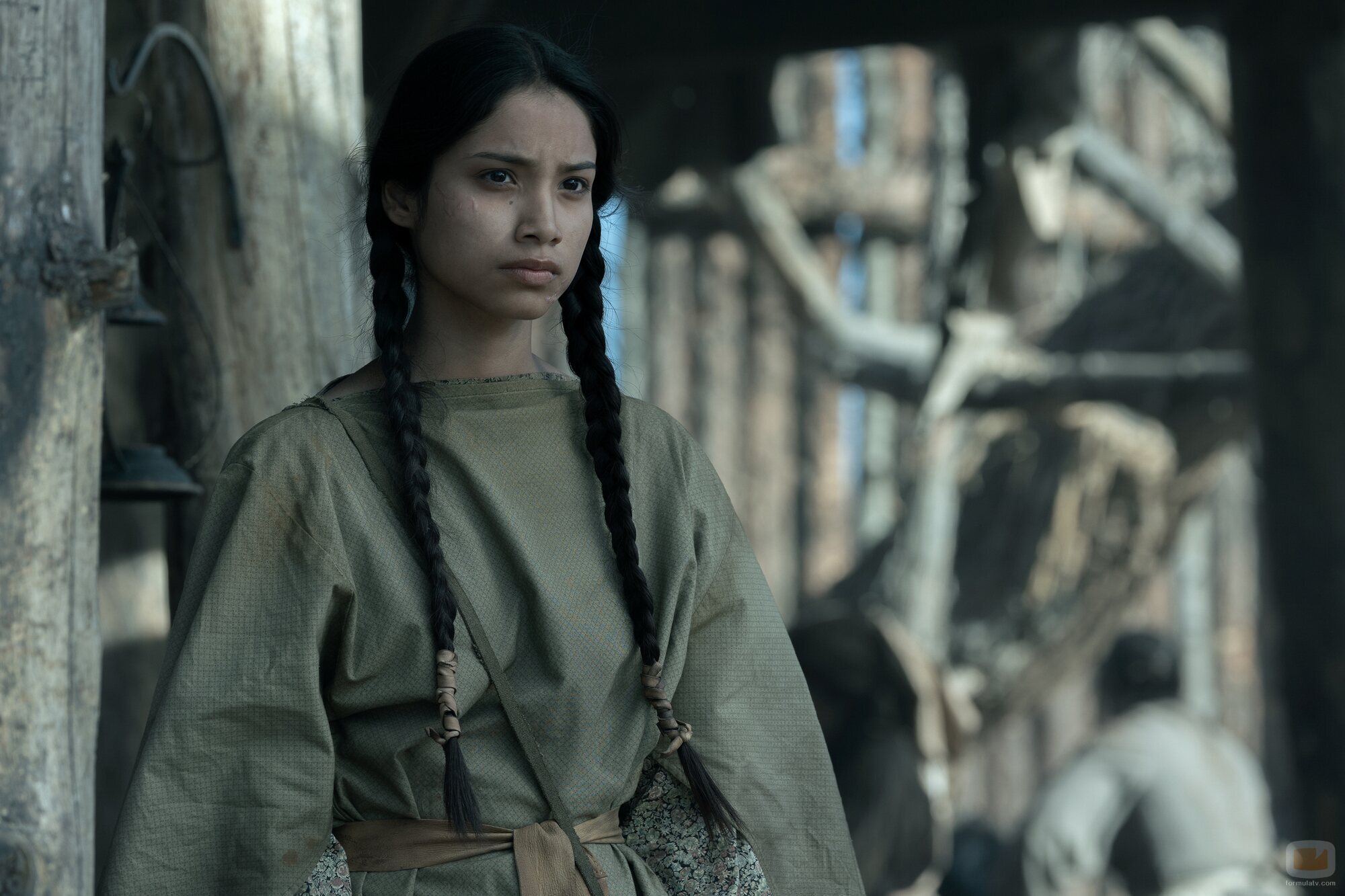 Shawnee Pourier en la temporada 1 y el capítulo 01 de 'Érase una vez el Oeste'