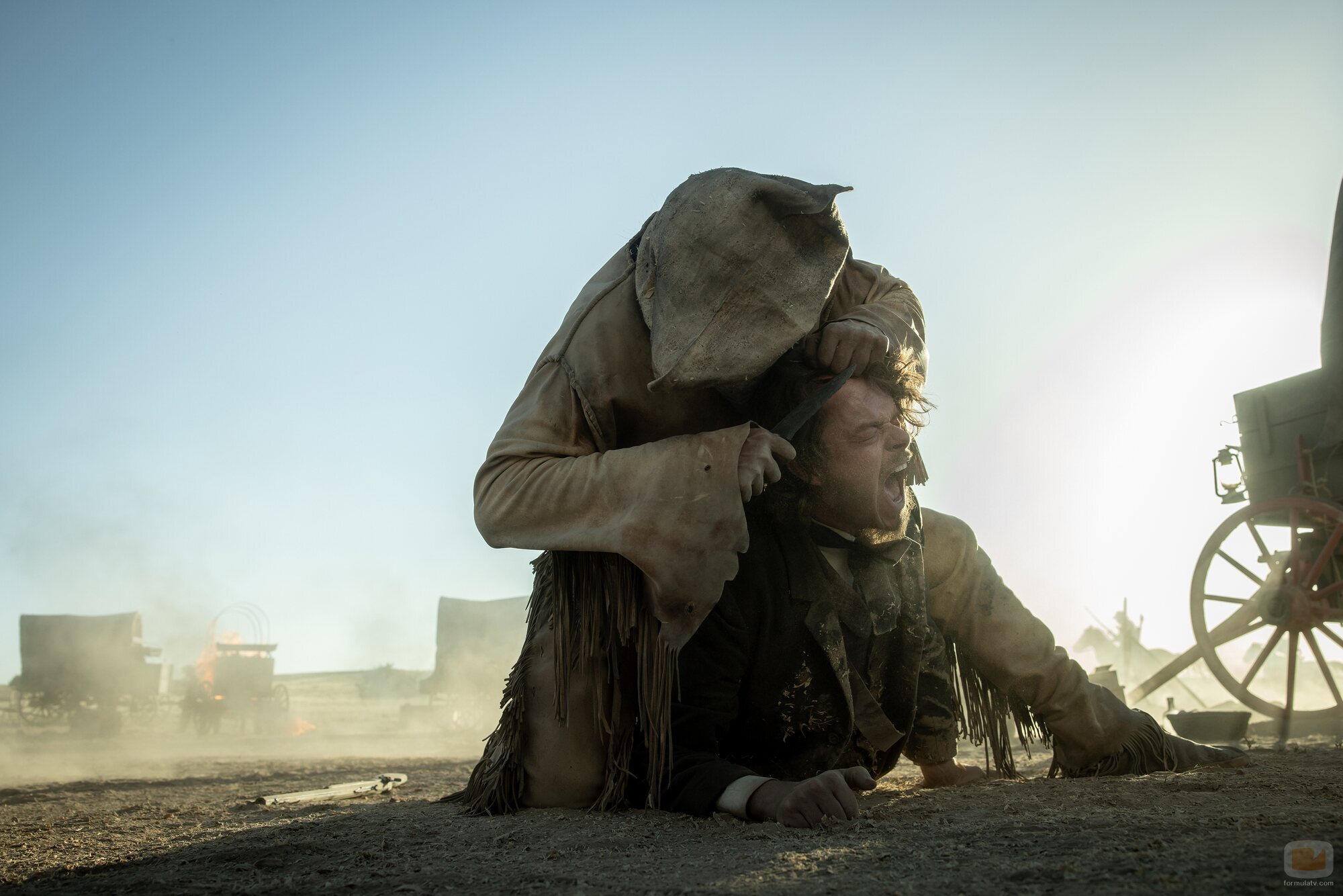 Dane DeHaan en la temporada 1 y el capítulo 01 de 'Érase una vez el Oeste'