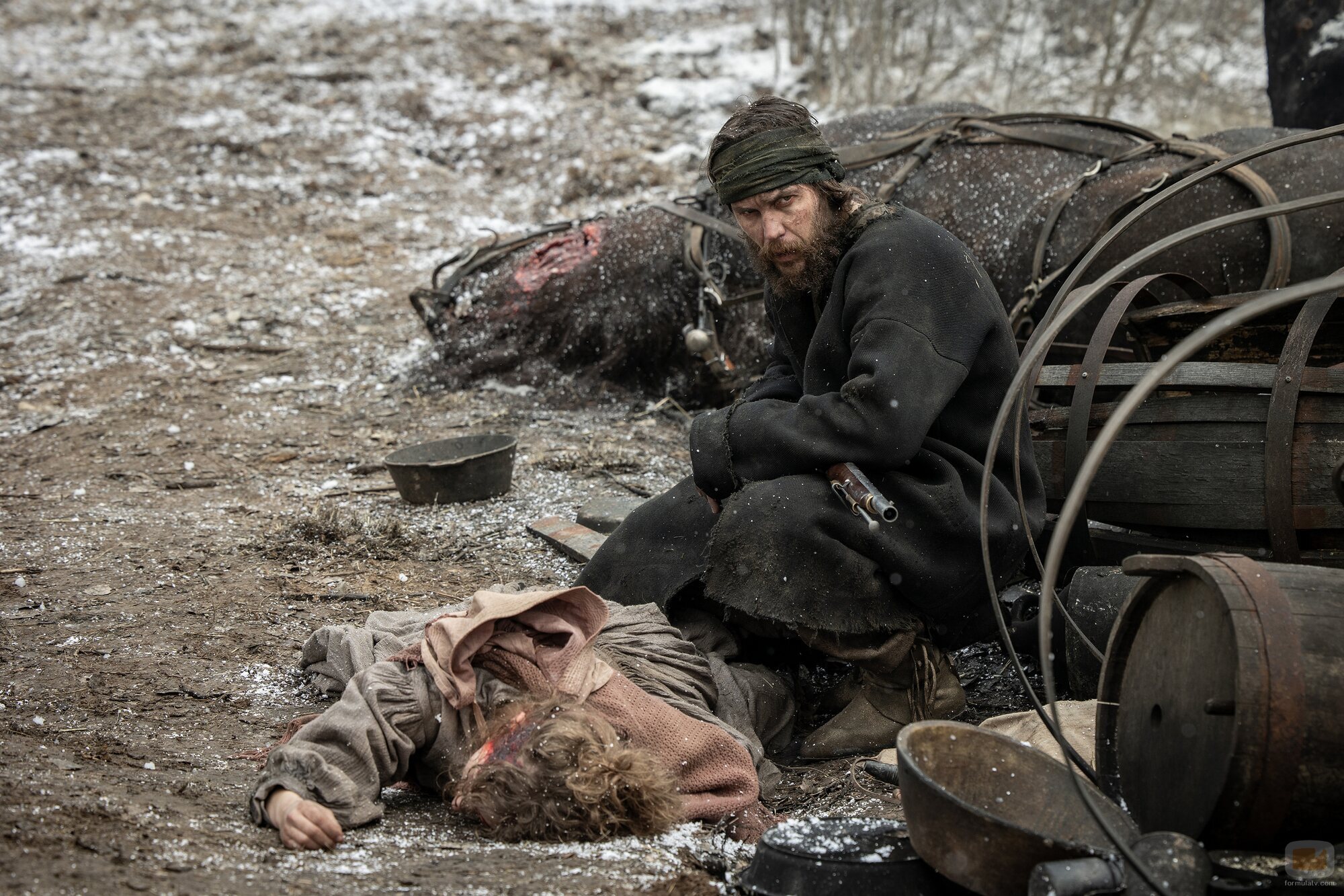 Taylor Kitsch en Capítulo 1 titulado 'Episodio 1' de 'Érase una vez el Oeste'