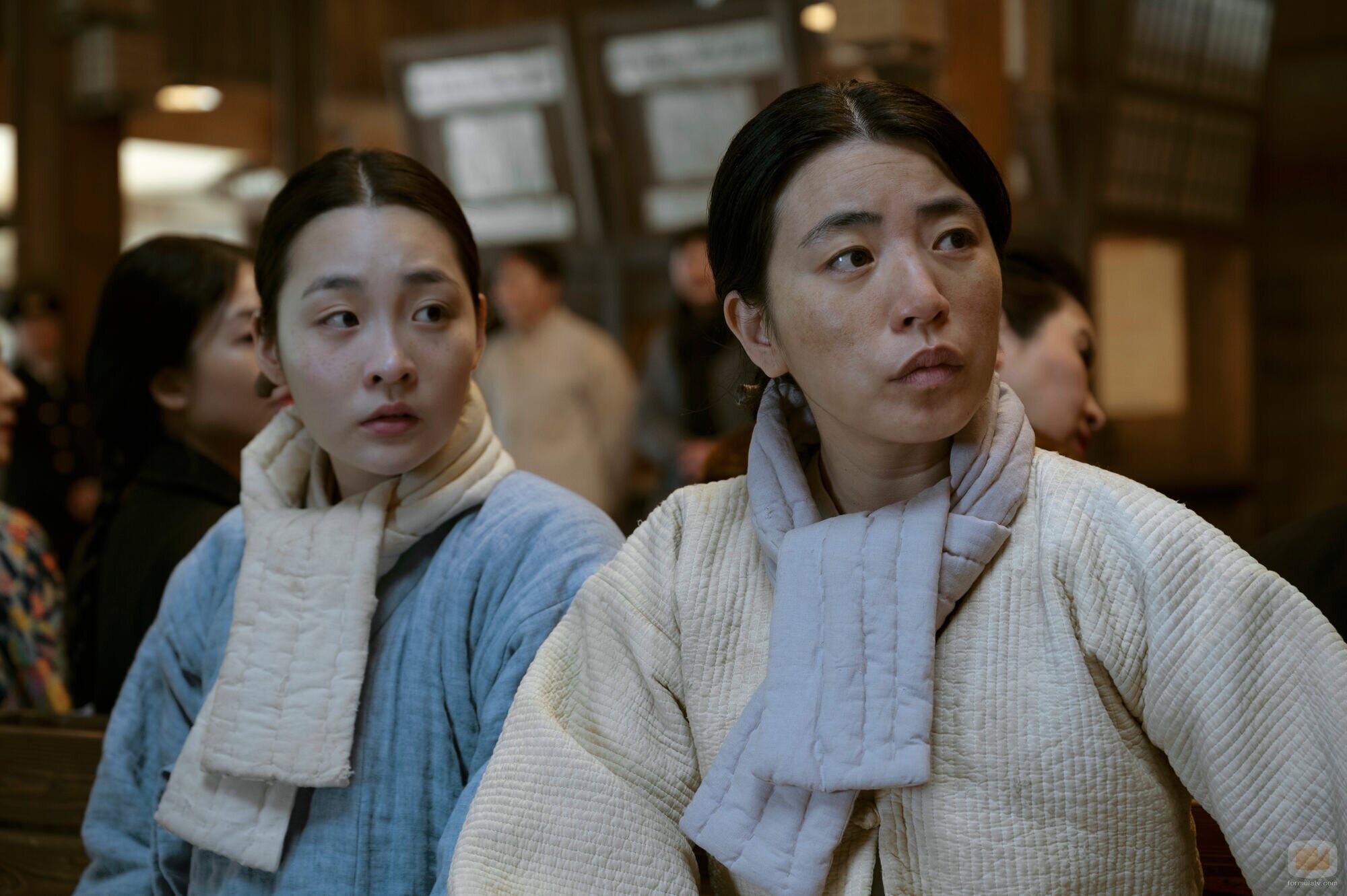 Minha Kim y Inji Jeong en la temporada 1 y el capítulo 04 de 'Pachinko'