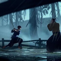 Still de Temporada1 y el capítulo 02 de 'Samurái de ojos azules'