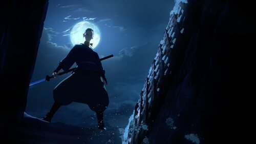 'Sueños malvados e iracundas palabras' de 'Blue Eye Samurai'