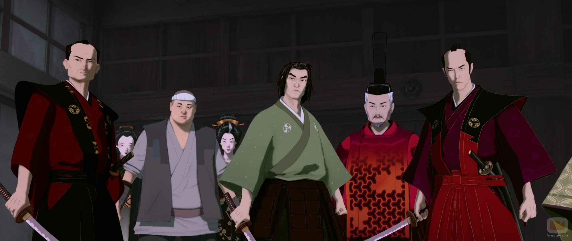 1x08 'El gran incendio de 1657' de 'Samurái de ojos azules'