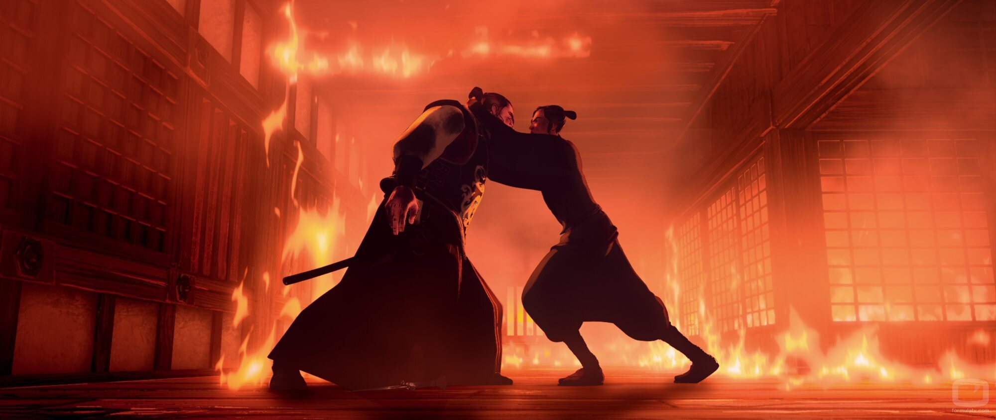 Foto de 1x08 'El gran incendio de 1657' de 'Samurái de ojos azules'