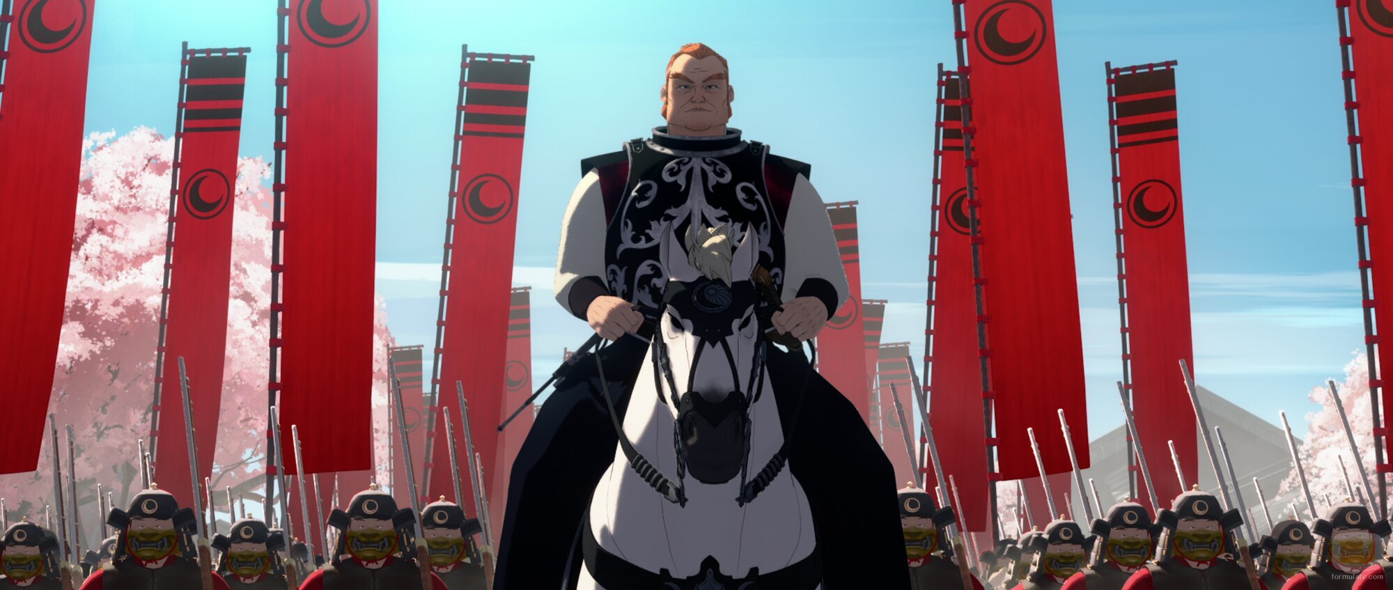 1x08 titulado 'El gran incendio de 1657' de 'Samurái de ojos azules'