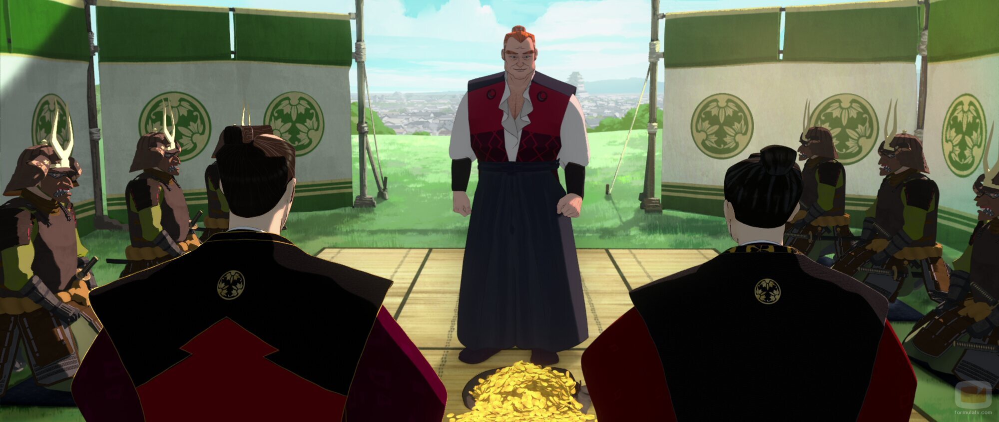 Escena de 1x08 de 'Blue Eye Samurai'